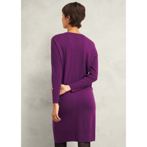 Hobbs Devora Knitted Dress with Cashmere